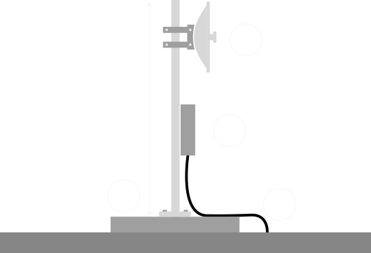 Detalhes da antena wireless